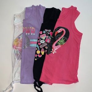 Lot of 4 Children’s Place Tank Tops